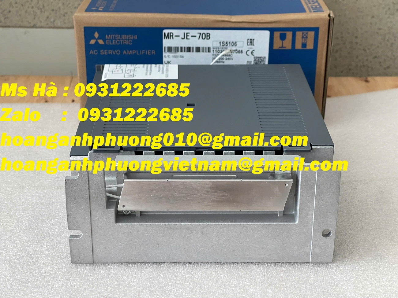Thiết bị điện - Mitsubishi MR-JE-70B servo - dòng điều khiển